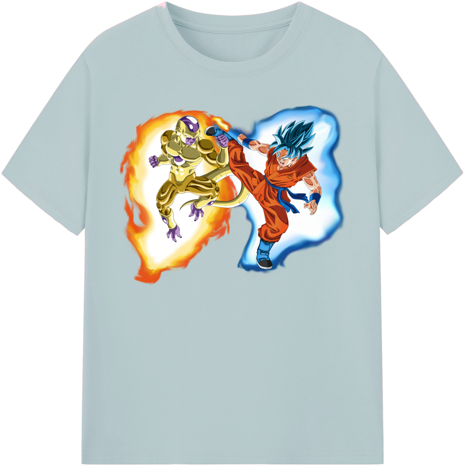 （画像用） ドラゴンボール フリーザ DRAGON BALL Frieza 綿100％半袖Tシャツ（フロントプリント）